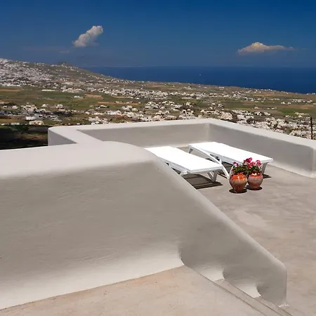 Luna Santorini Villa Pyrgos Kallistis
